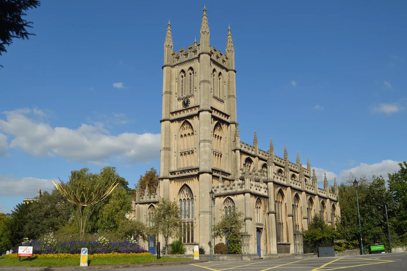 St Mary's Church, Bathwick, where most of the festival's concerts are held